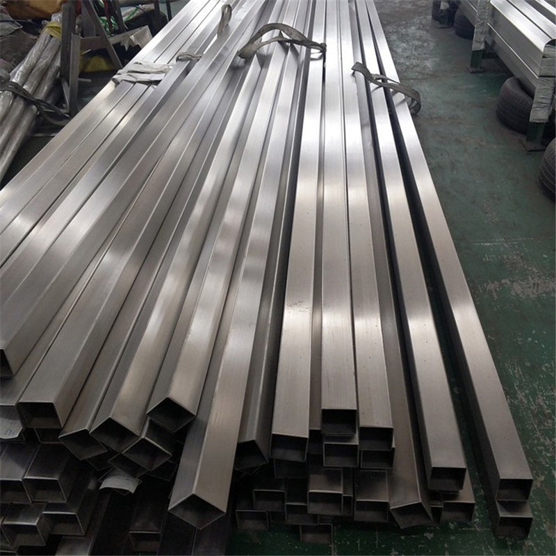 随州定尺切割304不锈钢无缝方管